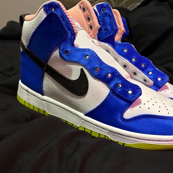 nike blue dunk high